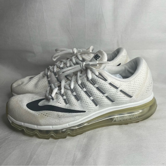Nike Air Max 2016 Summit White Sneaker Womens Size US 9.5 Athletic Running Shoes - Picture 8 of 14